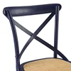 Gear 34.5" Modern Wood Dining Side Chair in Midnight Blue 6
