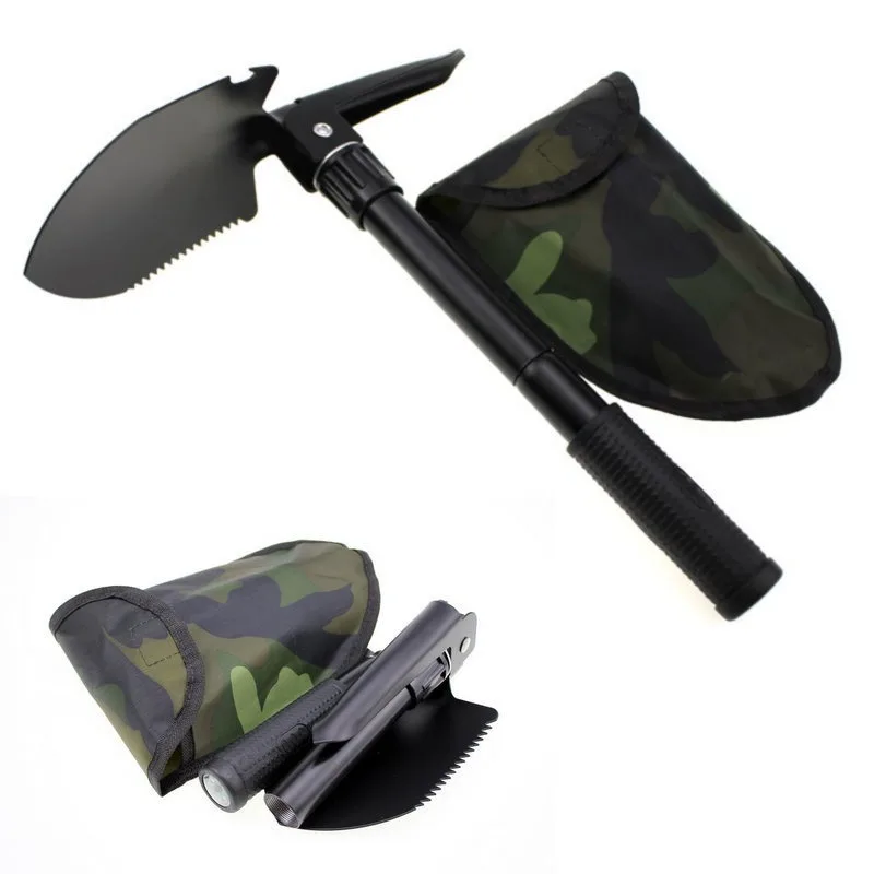 

Multi-Function Folding Military Shovel Outdoor Survival Garden Tools Camping Fold Multifunct Tactical Shovel Garden Tools