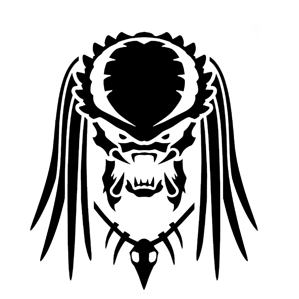 

Car Sticker Predator Vinyl Decal Car Motorcycle Bumper Body Rear Window Decorative Decals,15CM*12CM