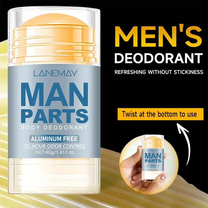 Men's Deodorant Stick With Glycerin & Mint Fresh Scent For Men_voghion.com