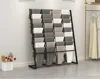 Floor to ceiling scarf display rack, silk scarf rack, pants fabric multi-layer hanging rack, packaging paper storage displayracK 5