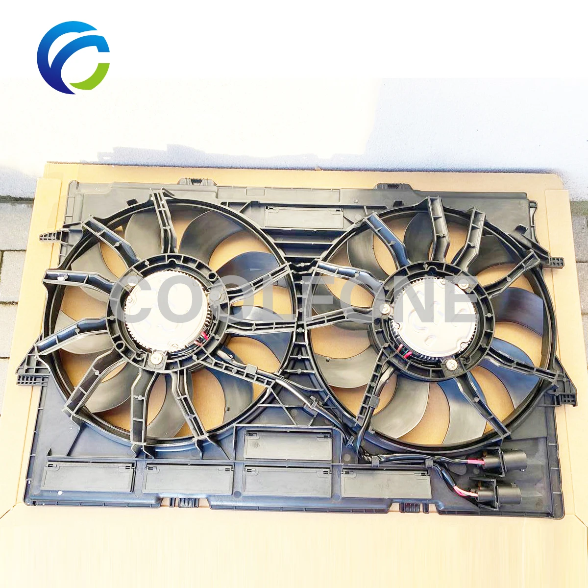 Electric Cooling Radiator Fan for PORSCHE MACAN 95B 3.0T 3.6T 2014 