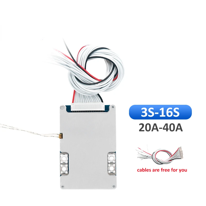 

18650 bms TDT lithium battery protection Board bms 13S 30a 48V for electrical tool ups RV