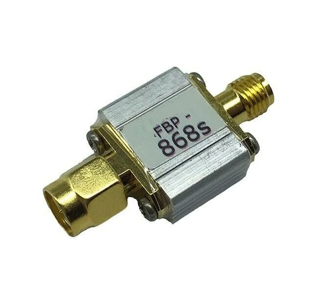 

NEW 868MHz RFID Remote SAW Bandpass Filter 866 ~ 870MHz 4MHz Bandwidth
