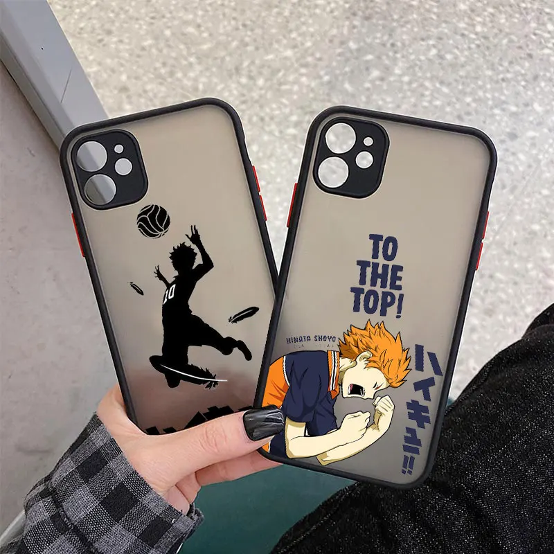 Cute Anime Oya Haikyuu Love Volleyball Phone Cases for iphone 11