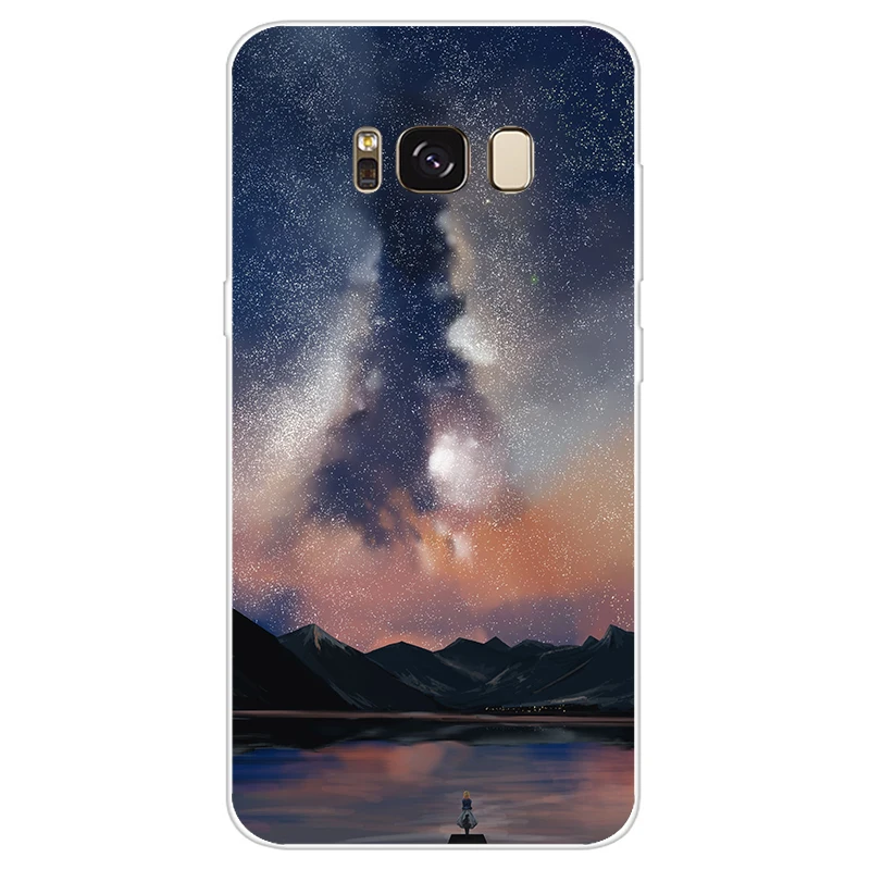 Фото Мягкий чехол из ТПУ для телефона Samsung Galaxy S8 Plus, защитный чехол с тигром для телефона, чехлы для Samsung Galaxy S8 Plus, лучший №4