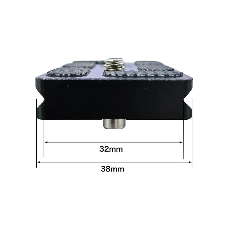 Schnell wechsel platte PU40-100 schnelle Schuh platte Aluminium-Stativ platte mit 1/4 ''Schraube qr Adapter für dsrl Kugelkopf Kamera Stativ – Detail 6