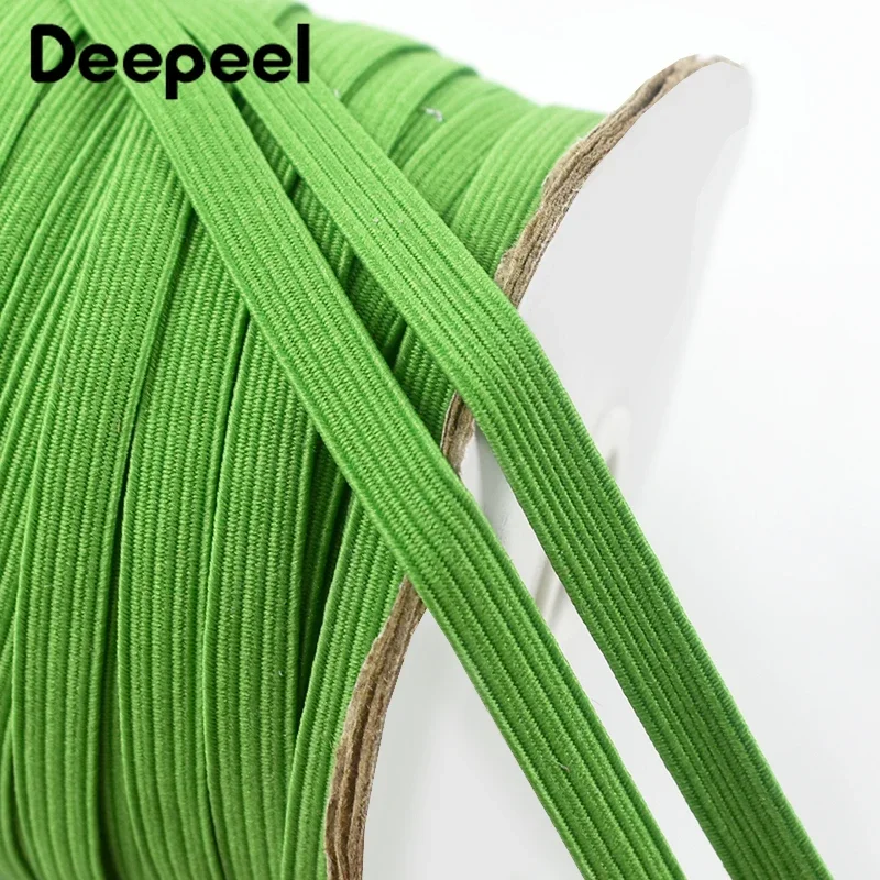 Elastic Band - 30 Meters, 6mm Flat Rubber Ribbon for Sewing and Crafting Accessories