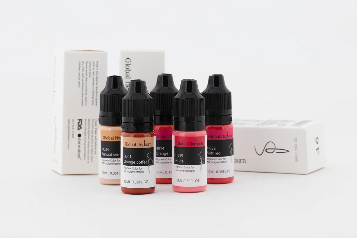 PMU Global Hepburn Liquid Pigment Professional Microblading Permanent Makeup Ink