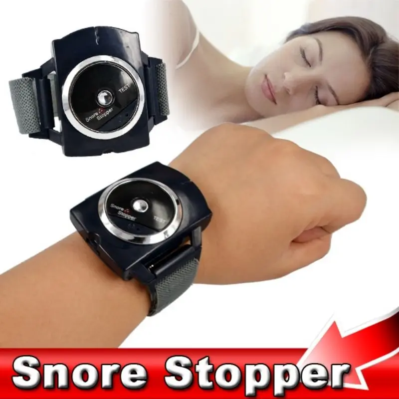 Snore Blocker Stopper Infrared Wrist LED Electronic Snore Stop Snore-ceasing Equipment Cessation Cure Solution Sleep Night Guard 1