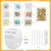 37PC Nano Tape Double-sided Adhesive for DIY Craft Creative Pinch Toy Making Reusable Color High Sticky Nano Tape 2025 6