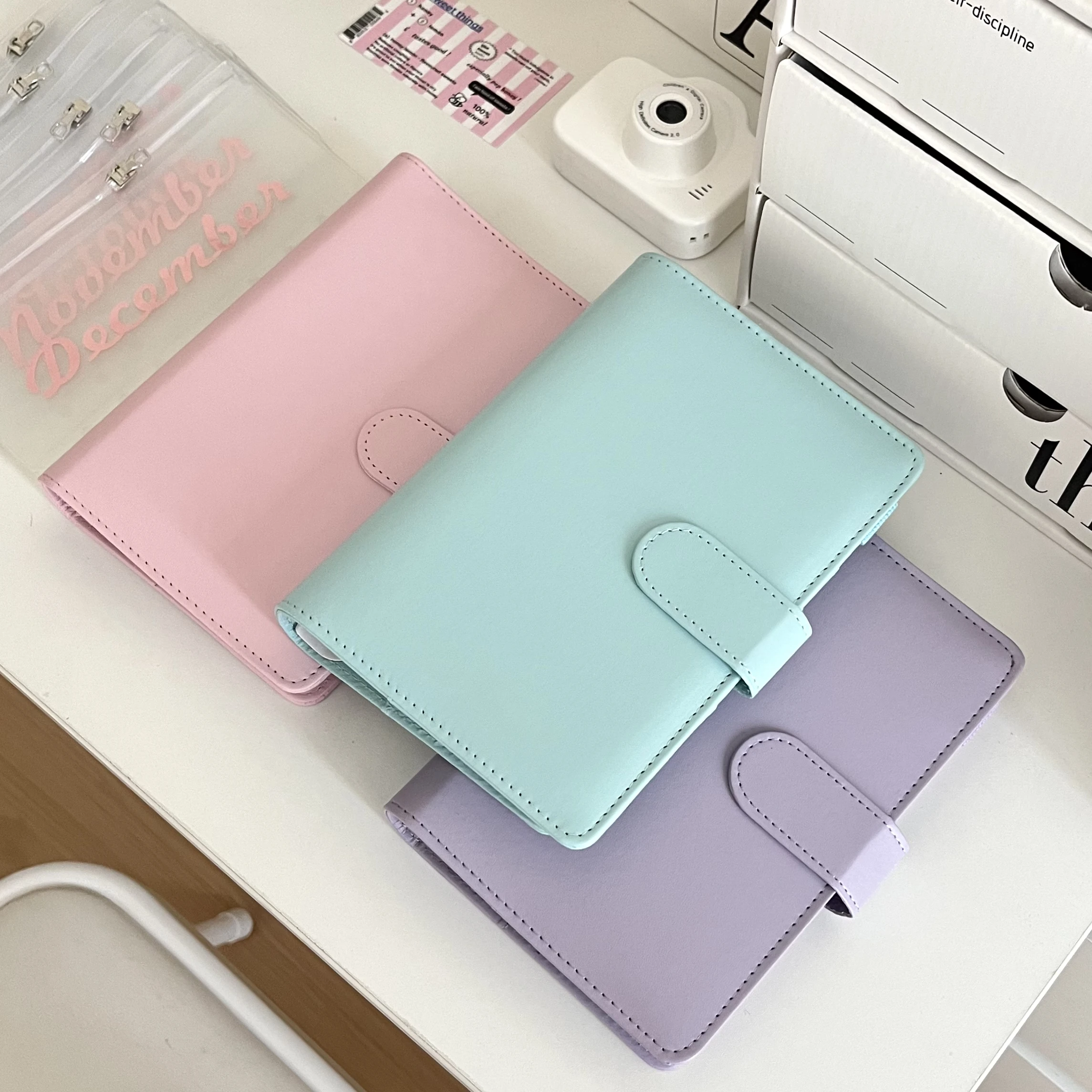 Skysonic-bolsa de Armazenamento com Zíper Dinheiro Orçamento Envelope Binder Recibo de Bilhete Bolsa de Armazenamento Wealth Management Gift Grupo Design a6 - Imagem 6