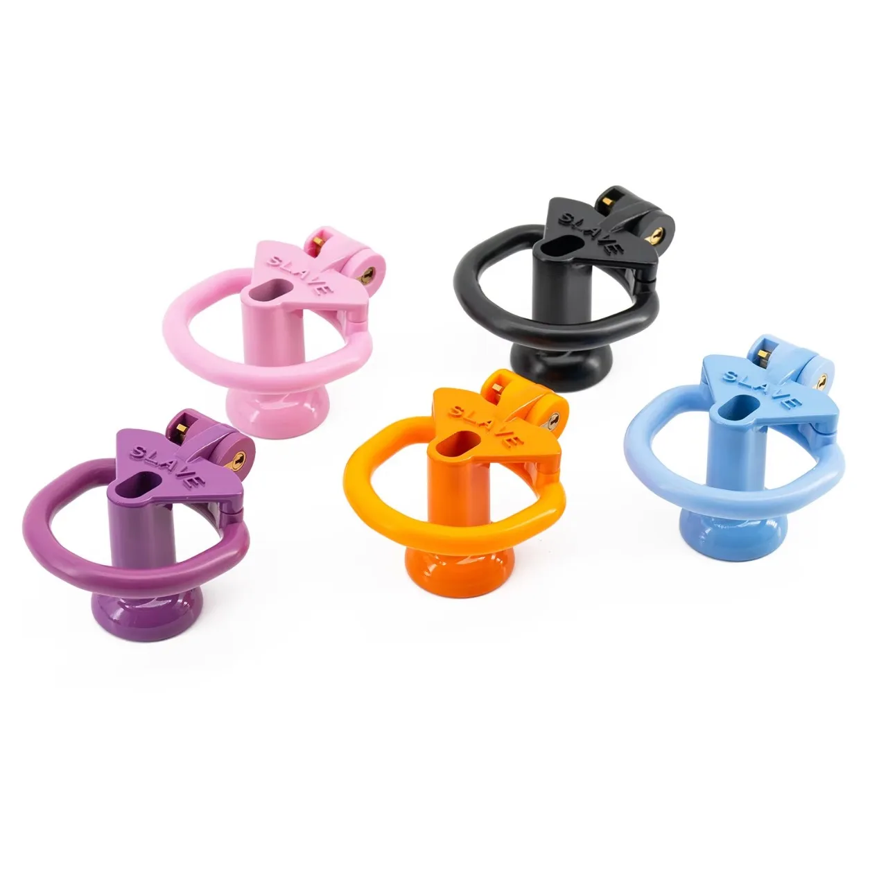Lightweight Breathable Chastity Devices 4 Penis Rings Inverted Cock Cage SM Adult Sex Toys Negative Lock Slave Bondage Cage Penis Chastity Cage Chastity Lock Sex Toy Chastity Cage Accessory Penis Cock Ring