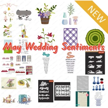 Wedding Sentiments Craft Set 1