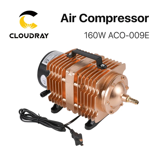 Cloudray 160W Air Compressor Electrical Magnetic Air Pump for CO2 Laser Engraving Cutting Machine ACO-009E 1