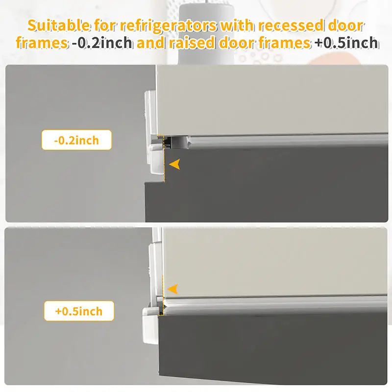 New 1Pcs Home Refrigerator Lock Safety Fridge Freezer Door Lock Multi-function Safety Locks Children Security Protector