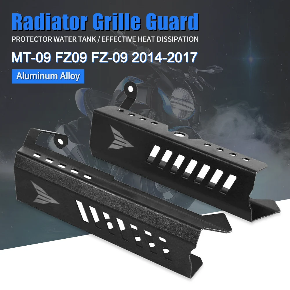 

Radiator Grille Side Cover Grill Protector Guard For Yamaha MT 09 MT-09 FZ 09 FZ-09 2014 2015 2016 2017 Motorcycle Accessories