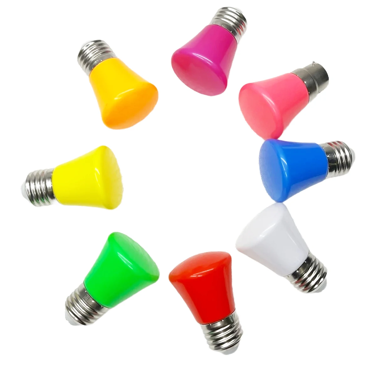 LED Blubs Crown Colorful 2W E27 B22 220V 110V Indoors Red Blue Green Pink Warm whit Light Bulb Lamp For Home Lighting Christmas led light,led lamp