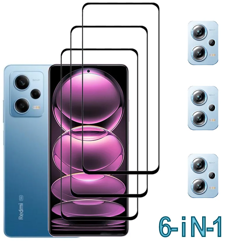 

Protective Glass For Xiaomi Redmi Note 12 Pro 9D Glass Film Redmi Note 12Pro Screen Protector Front Films RedmiNote12 Pro Phone Accessories RedmiNote12Pro Tempered Glass On Redmi Note12 Pro