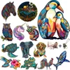 Wooden Animal Puzzles Jigsaw For Adults Kids Mysterious turtle 300 PCS Puzzle Holiday Gift Interactive Games Toy Wood Jigsaw 1