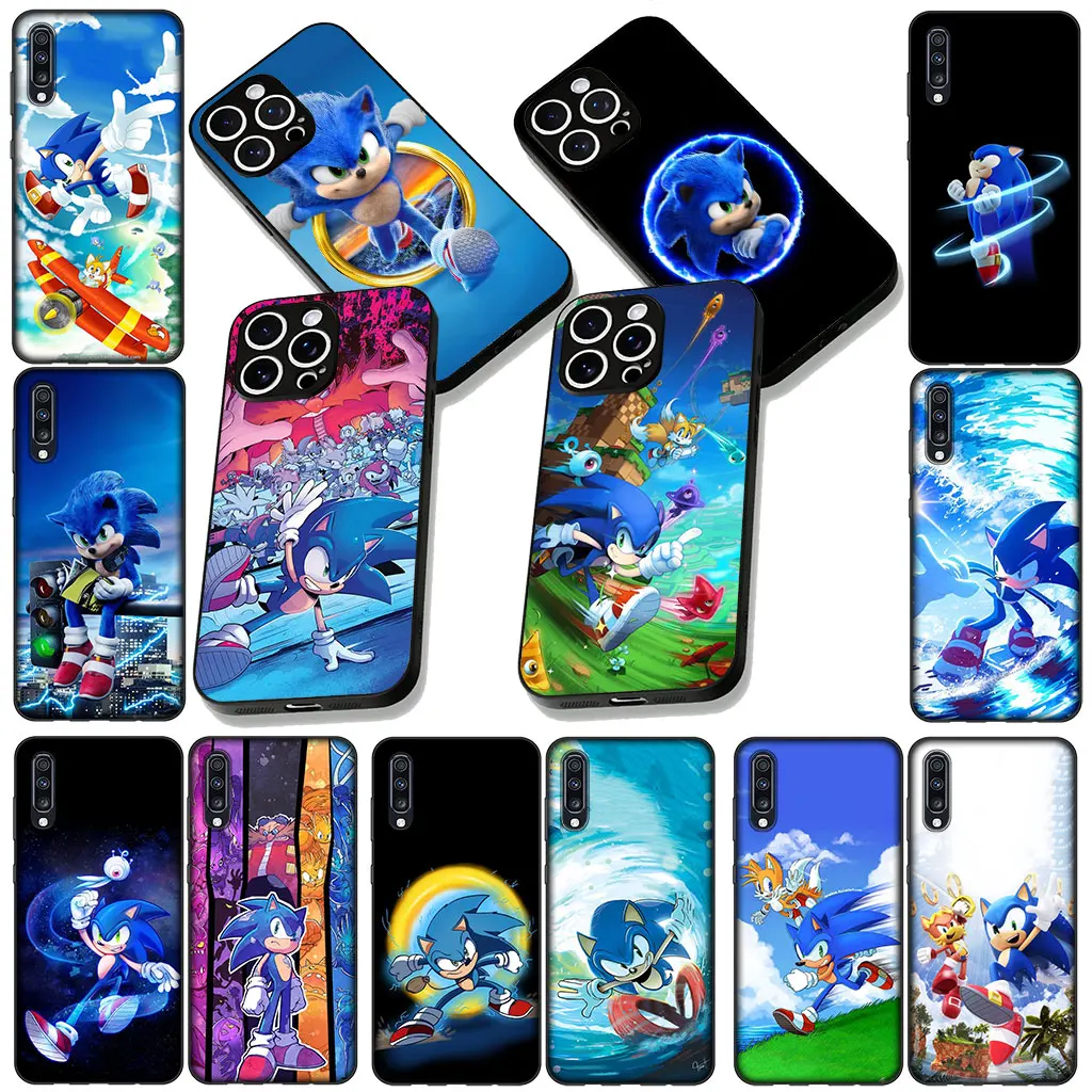 Sonic Hedgehog Flexible Phone Cover - Vibrant Design & Durable Protection