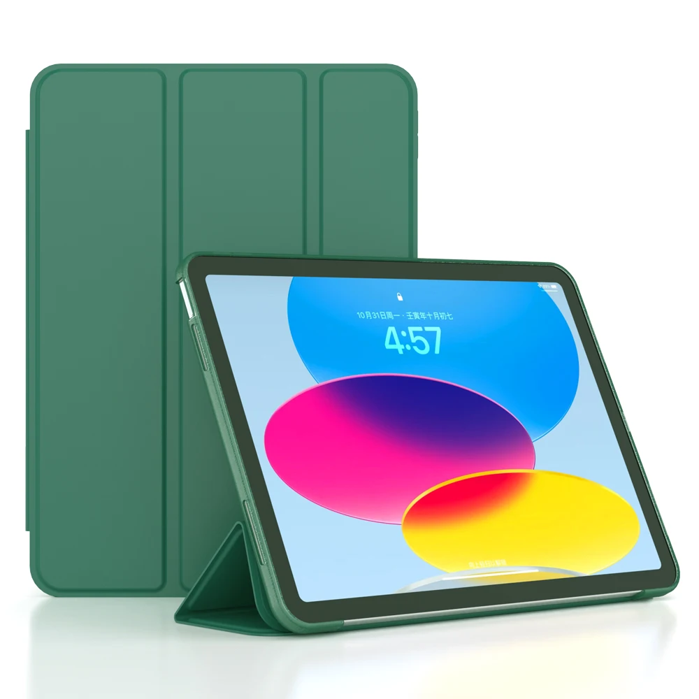 For iPad 10 2022 10th Generation A2696 Smart Cover Funda for iPad