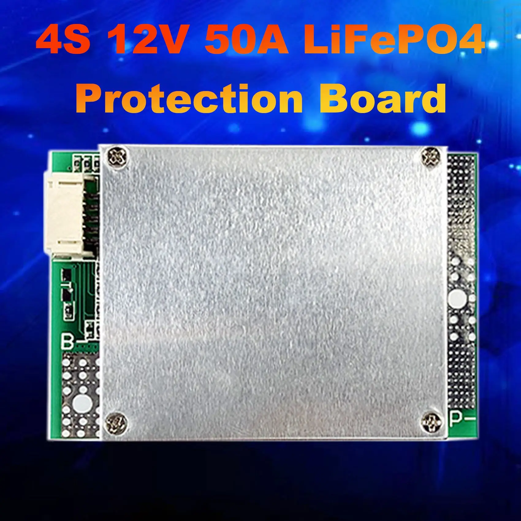 전원 배터리 포함 리튬 배터리 보호 보드, PCB 보호 보드, 밸런스 강화, 4S, 12V, 50A, BMS, LiFePO4