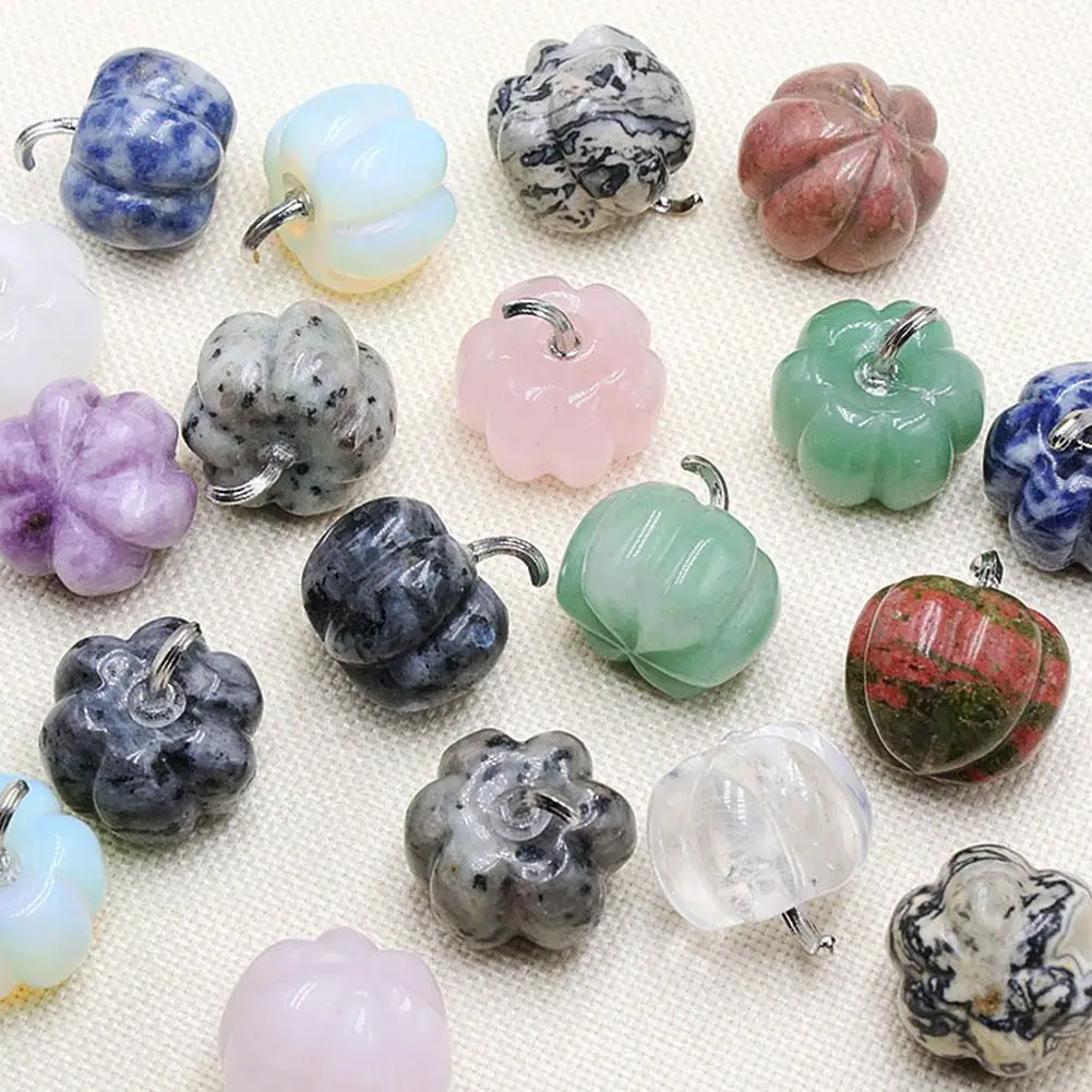 Xmas Pumpkin Statue Mini Pumpkin Crystal Ball Decorazioni Natalizie Regali Home Table Ornaments Decor Xmas T4P1