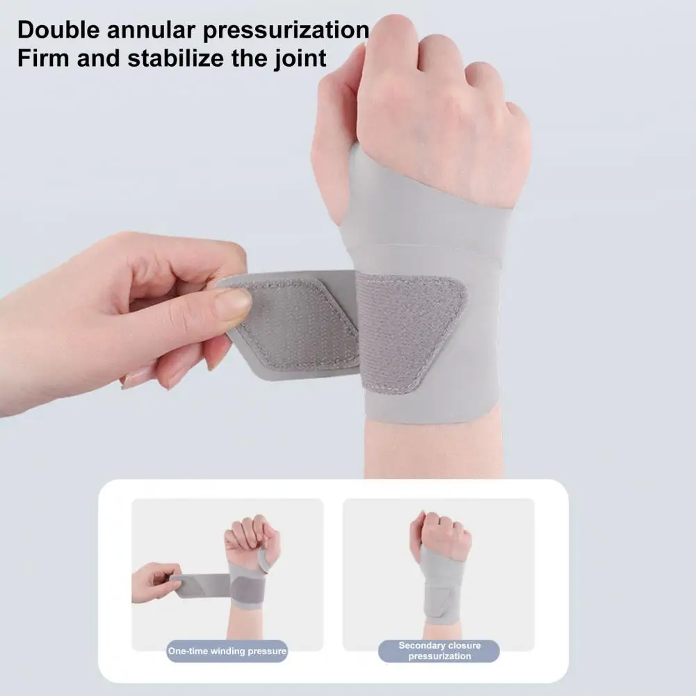 Sports Wristband Premium Ultra-thin Wrist Brace with Fastener Tape for Carpal Tunnel Support Pain Relief for Ultimate
