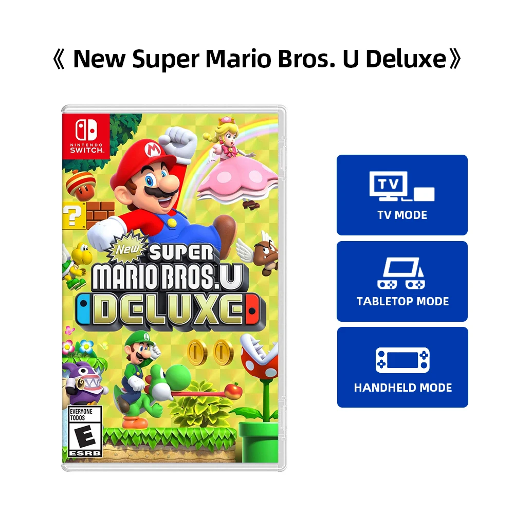 Ofertas de juego de Nintendo Switch nuevo Super Mario Bros U Deluxe | | -  AliExpress