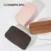 Autumn and Winter Solid Color Teddy Plush Bag Large Capacity  Storage Bag Travel Convenient Plush Bag Simple Makeup Bag 3