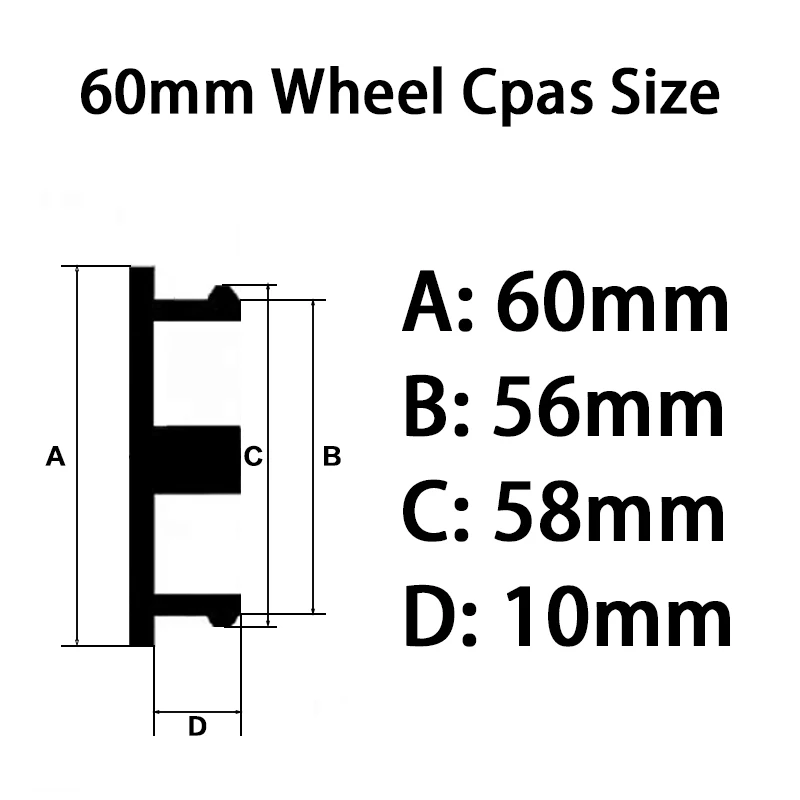 Рисунок 5 - 56 мм, 60 мм, N-образные наклейки
