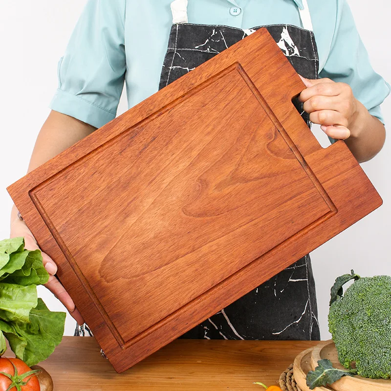 Cutting Board - Rosewood, Hard Maple & Monkey Pod - Center Stripe