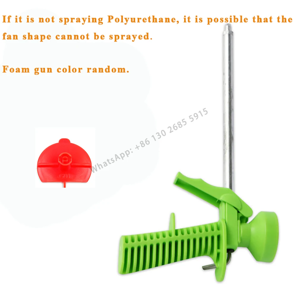 Polyurethane Foam Spray Nozzle, Fan Shaped Spray Convenient and Quick Styrofoam Nozzle, Glue Gun