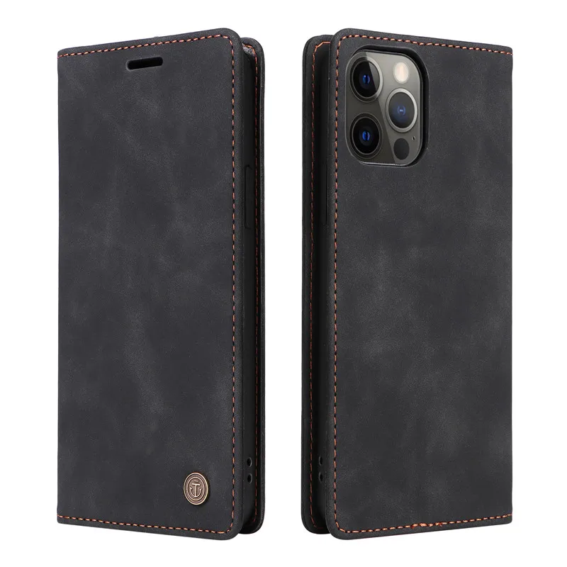 Wallet Flip Case iPhone 16 Ultra 15 14 Plus 13 12 Pro 16Pro Max Cover Suction Cup Leather Stand Phone Protective Bags leather wallet case,leather case,phone case,leather phone case