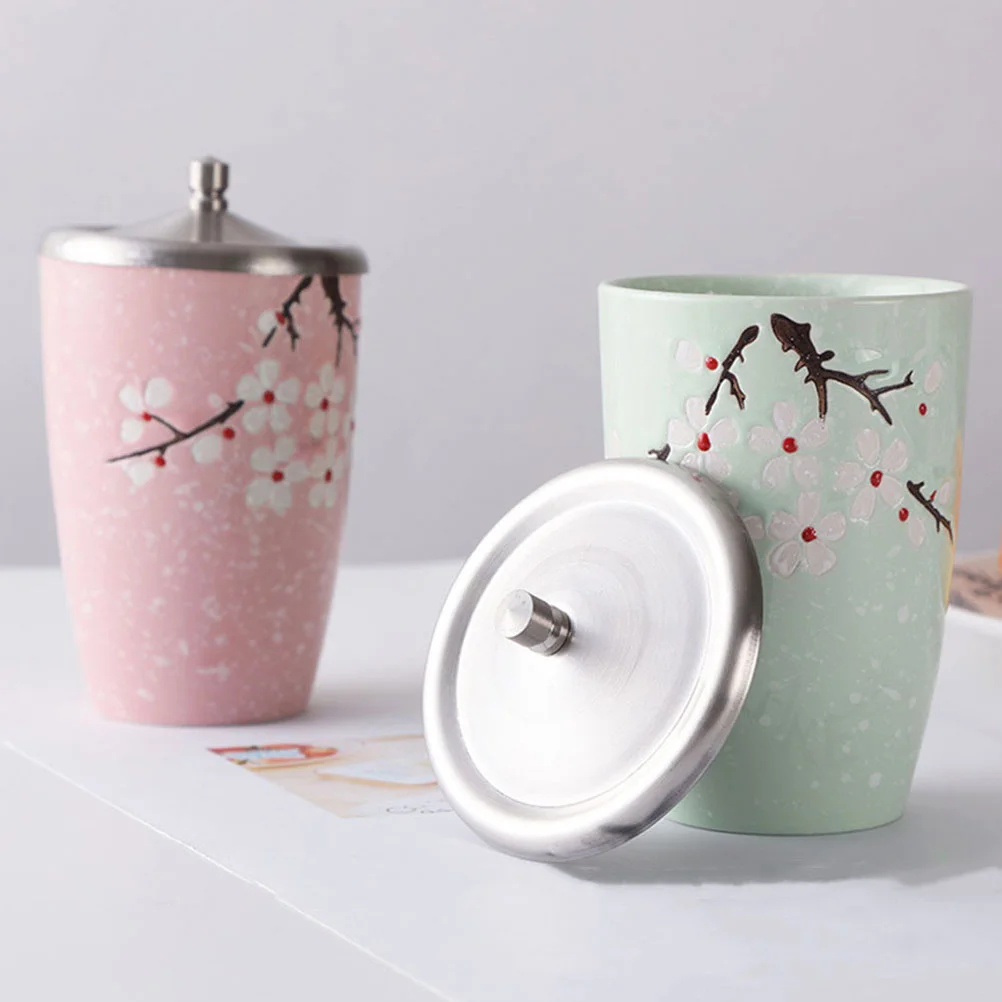 Mug Stainless Steel Lid Tumbler Replacement Cup Covers Drinks Travel