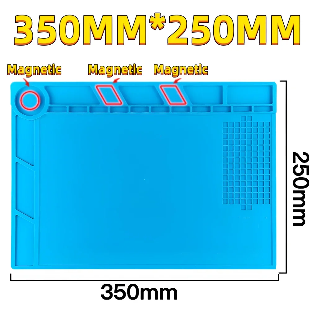 Heat-Resistant Silicon Soldering Work Mat