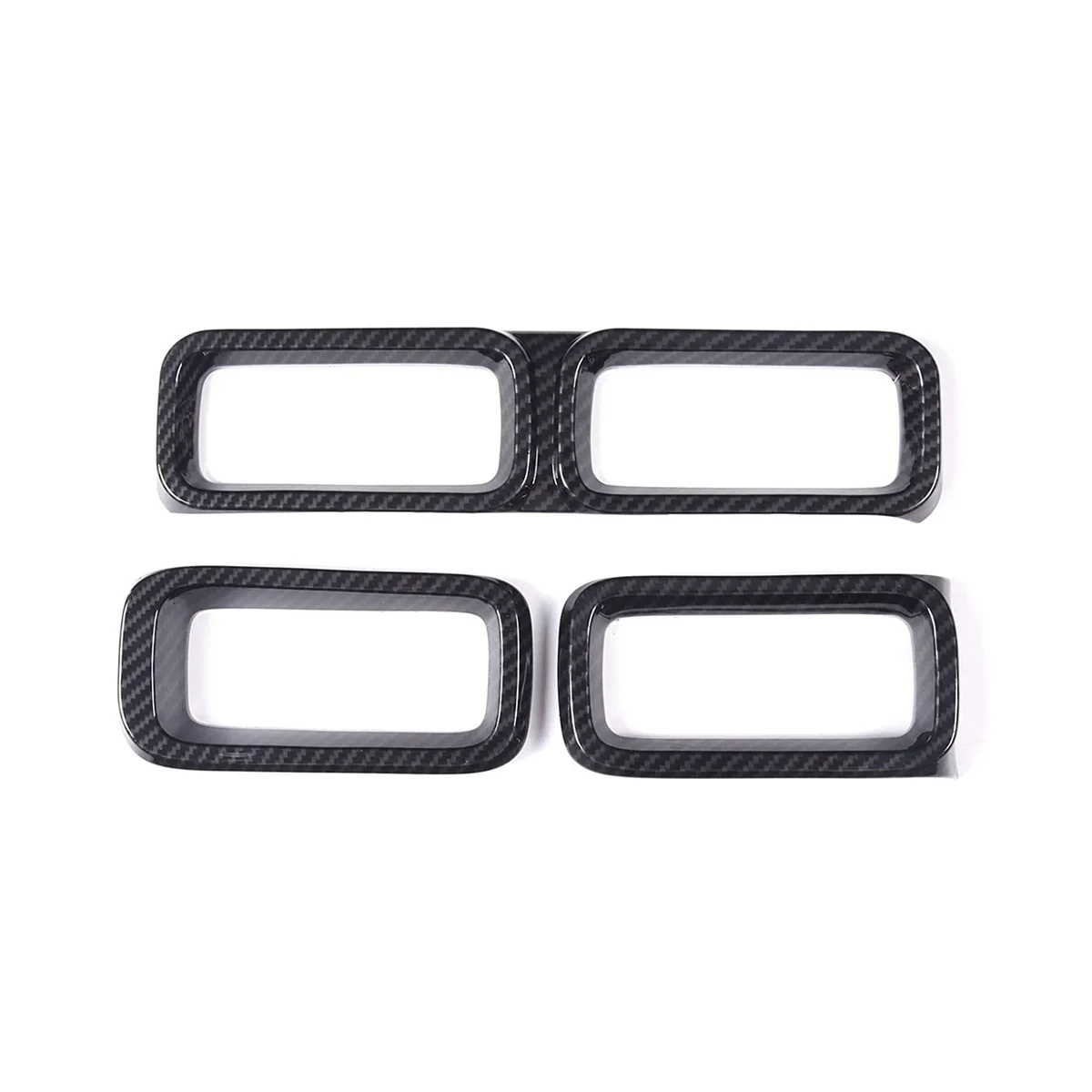 

Наклейка на обложку автомобильной рамы центрального управления для аксессуаров 2022 2023-ABS углеродное волокно