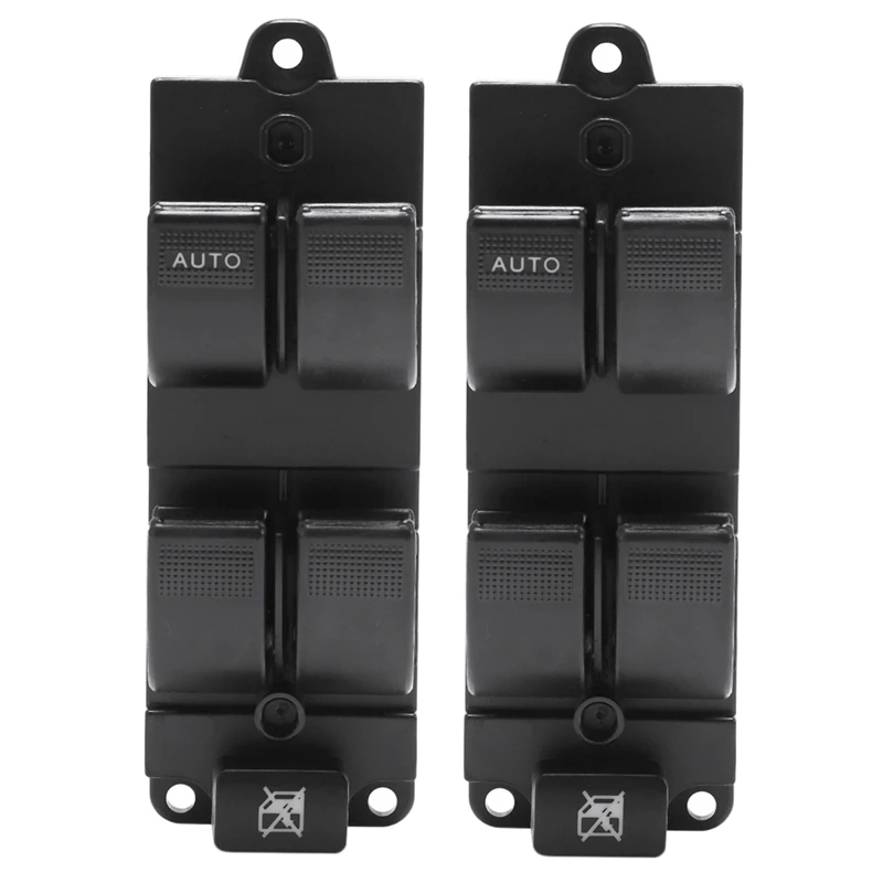 

2X New Electric Left Front Side Power Window Switch Fit For Mazda 6 2003-2005 BL4E-66-350A