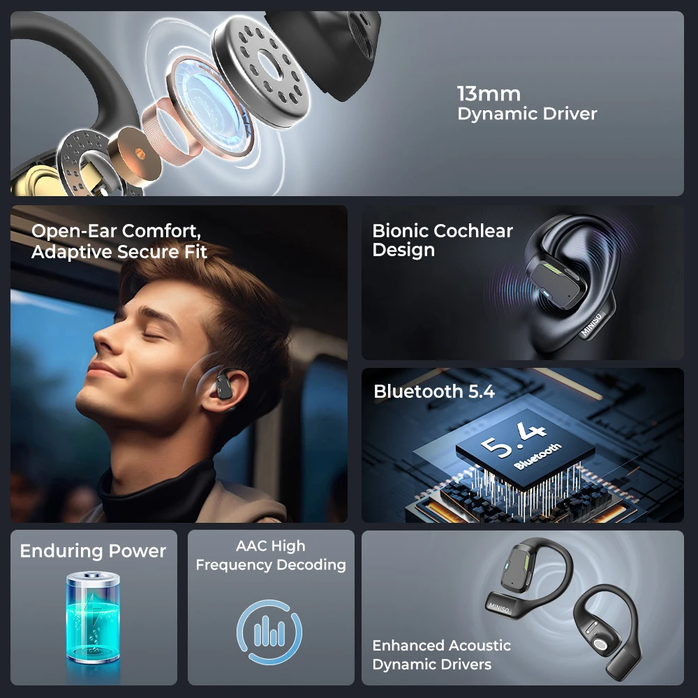 AI Language Translation Earbuds, 48H Real-Time Bluetooth