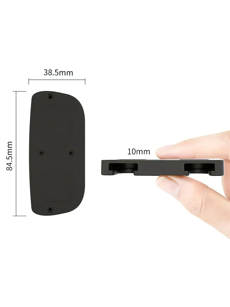 Under-Table Game Controller Hanger and Storage Rack with Adhesive Mount