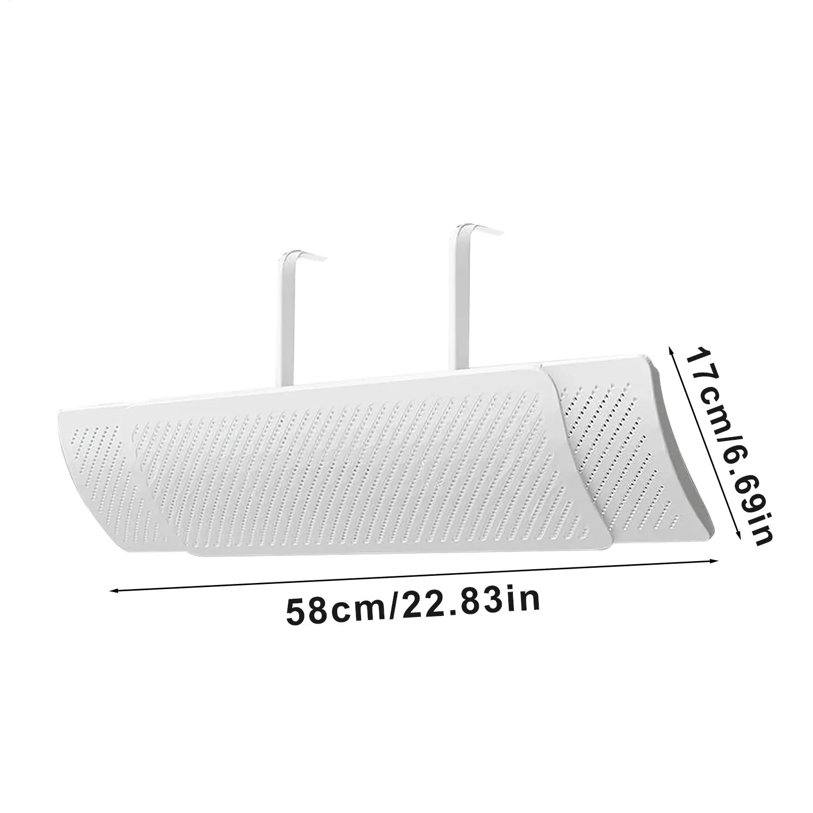 Adjustable Air Vent Deflector Anti-Direct Blow Air Guide Panel AC Vent Deflector Conditioner Baffle  Wall-mounted wind shield