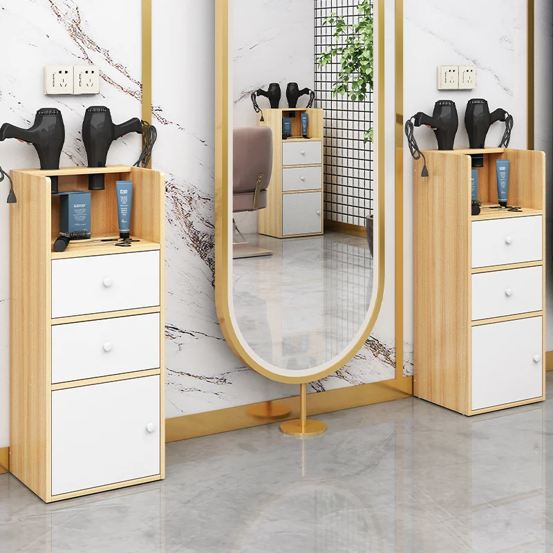 Wooden Trolley Beauty Salon Utility Storage Drawers Aesthetic Salon Trolley Professional Werkzeugwagen Spa Furniture MQ50TC