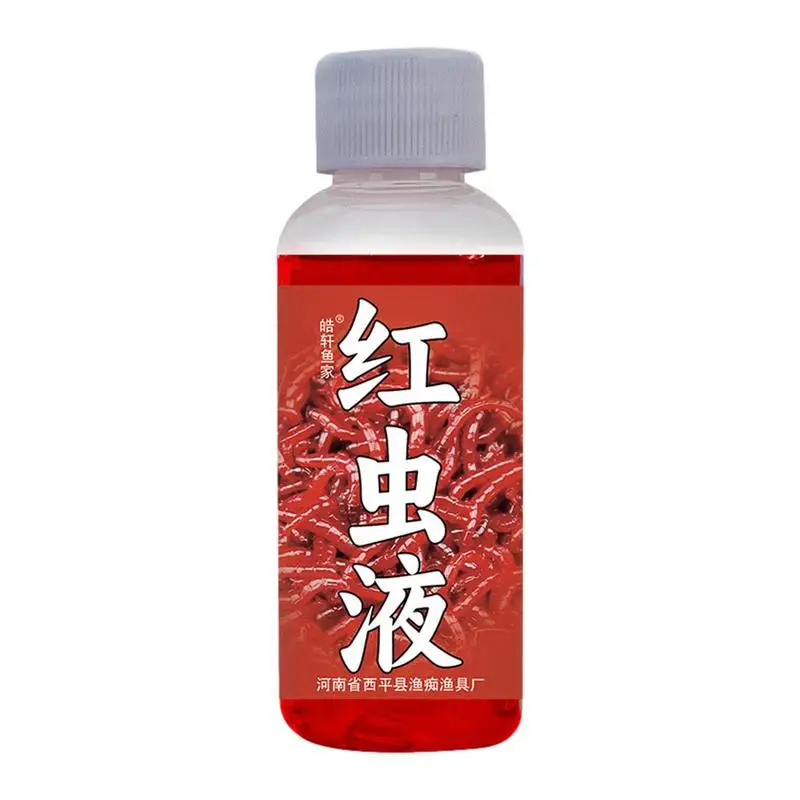 

Fish Lures Attractant Concentrated Red Worm Liquid Bait Fish Additives 50ml Red Worm Scent Fish Attractants For Baits For Trout