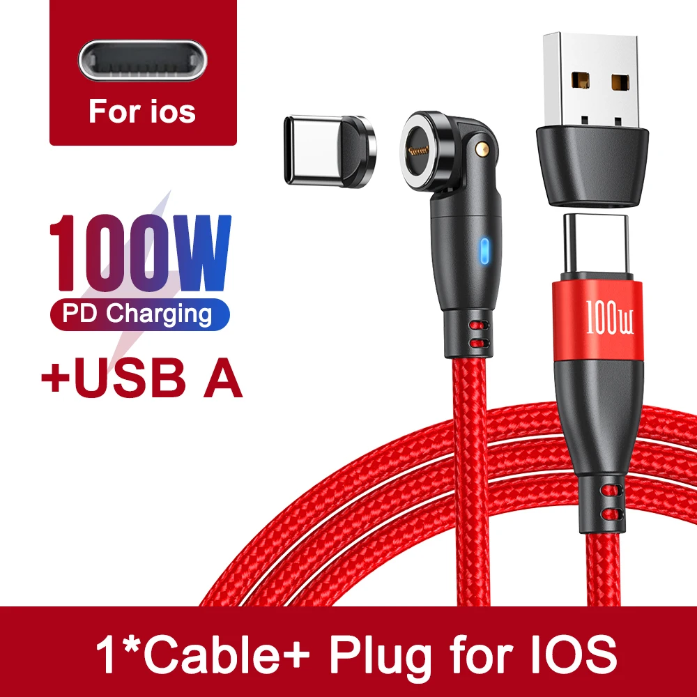 ตัวเลือกสินค้า สายชาร์จ USB Type-C 5A ชาร์จเร็วสำหรับมือถือและโน้ตบุ๊ก