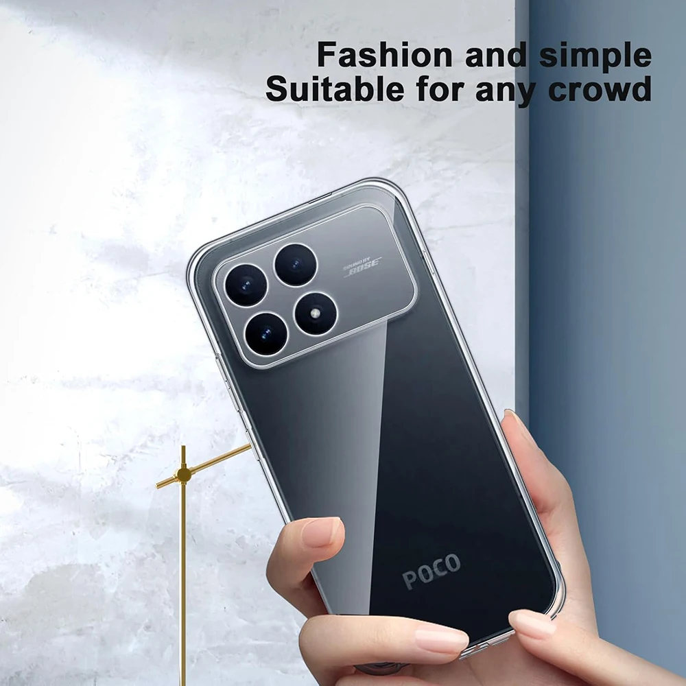 Ultra Thin Silicone Soft Clear Shockproof TPU Slim Phone Case