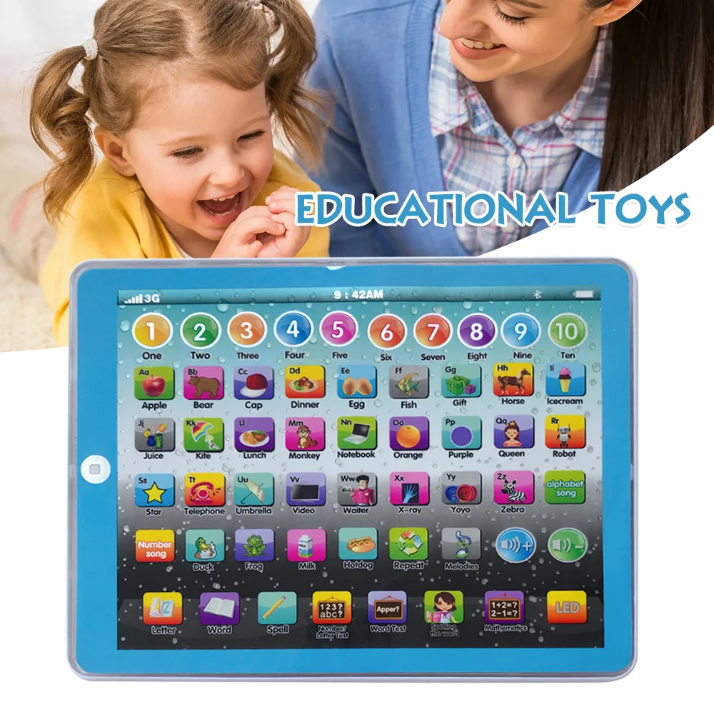 English Learning Tablet Toy Kids Tablet Preschool Early Educational