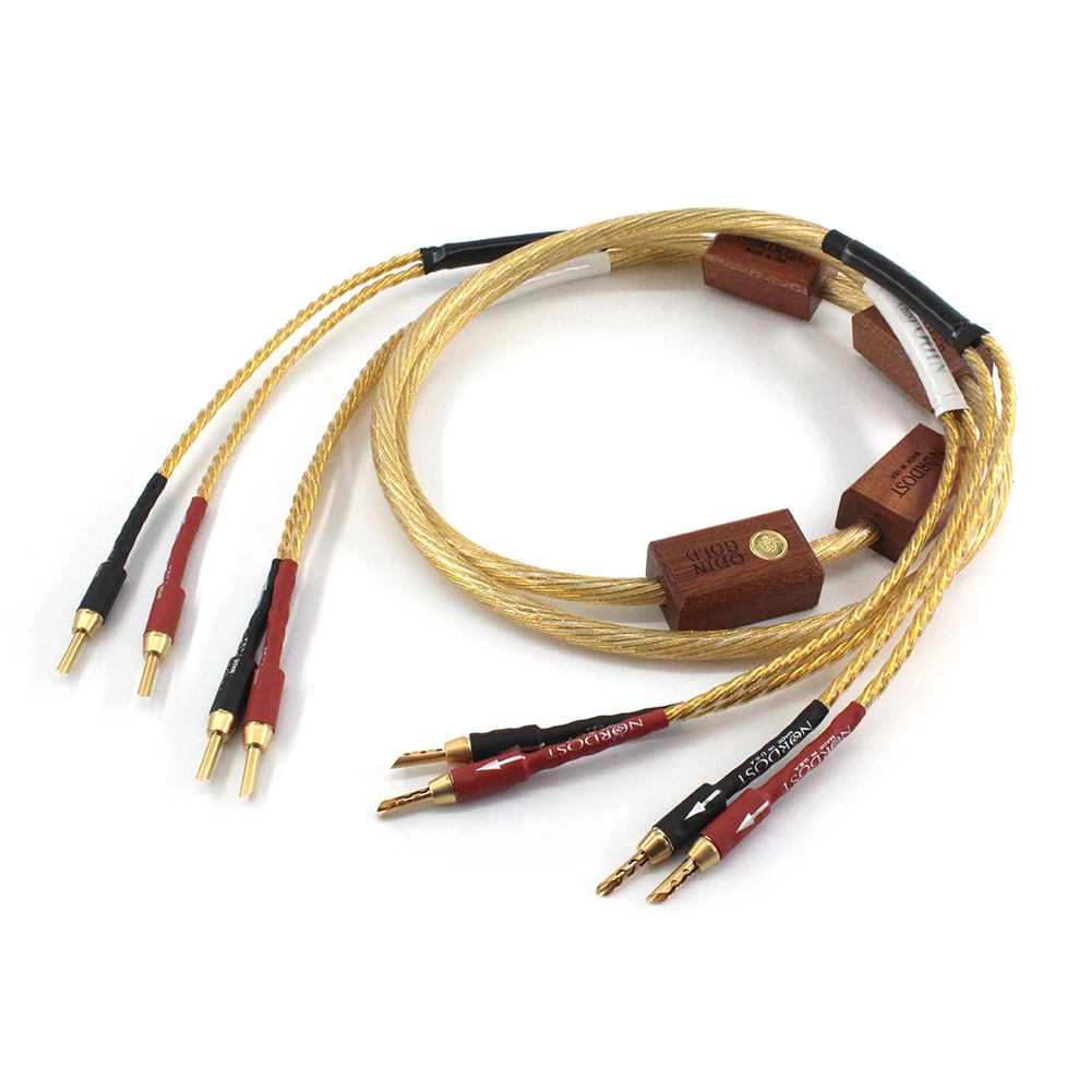 HiFi Nordost Odin Gold Speaker Cable OFC Silver Plated