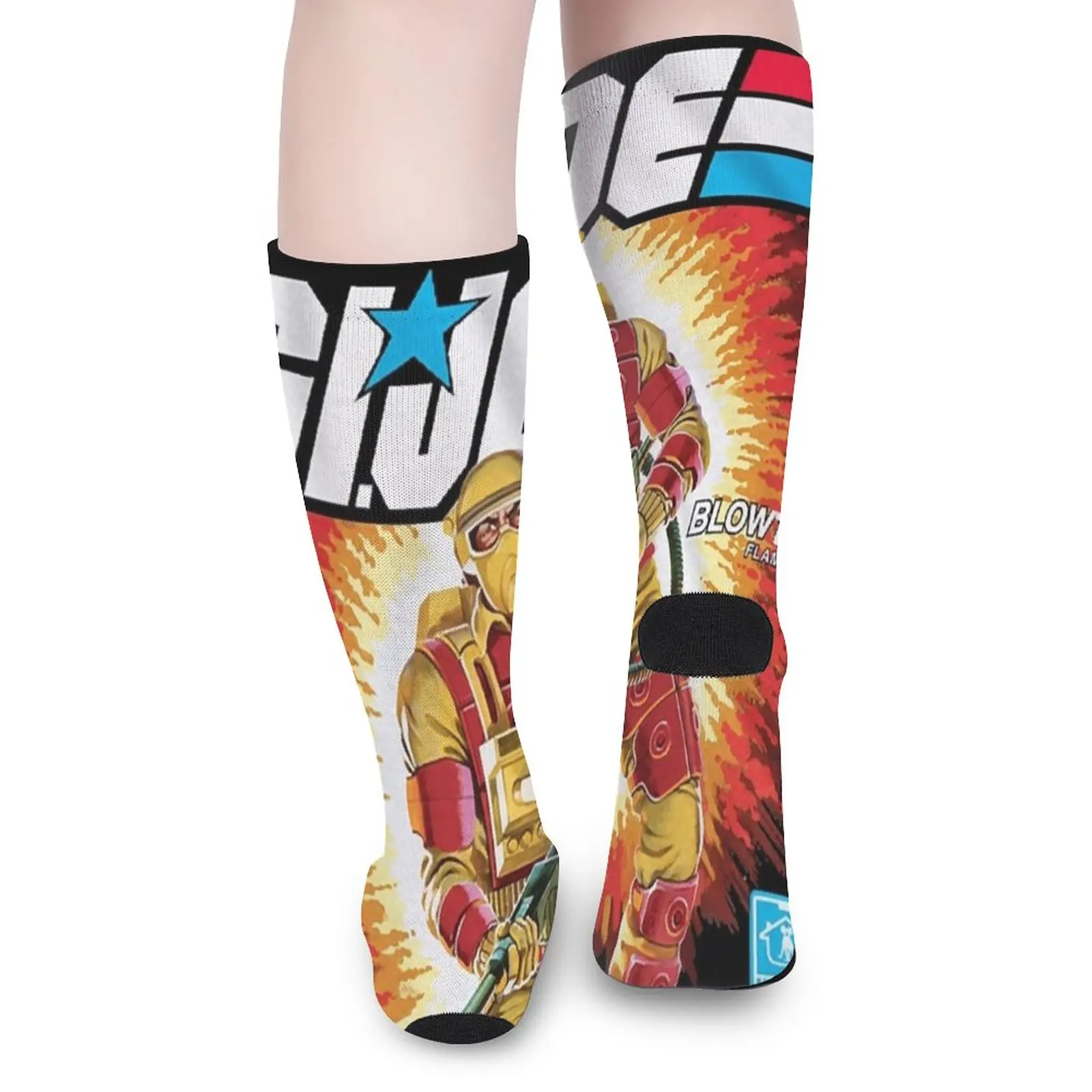 G.I Joe Blowtorch Socks valentine gift ideas Stockings sheer socks men men socks cotton