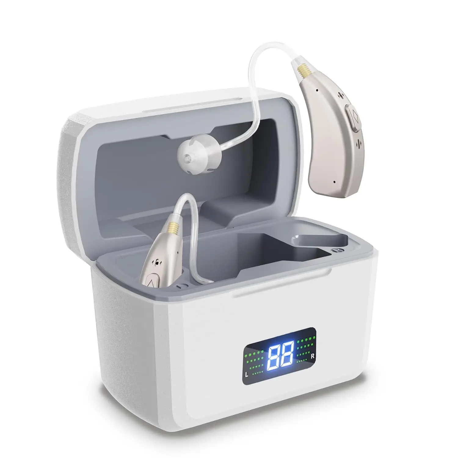 OTC hearing aids for the elderly rechargeable hearing aids noise reduction aids for people with loss